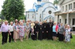 Парафіяни молитовно привітали духовенство Свято-Введенського храму з новим роком життя